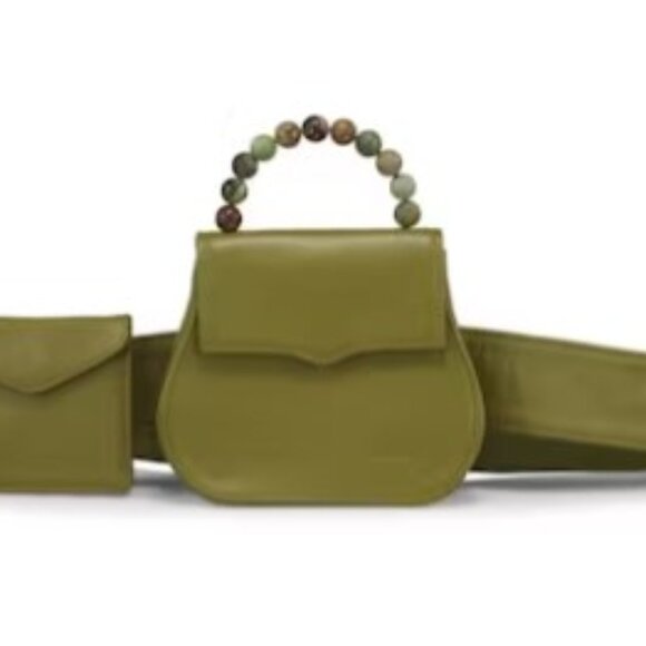 EDAS mini Belt Bag in Pea MSRP $460 from Saks Fifth Avenue - Picture 11 of 11